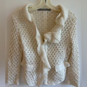 Ermanno Scervino Crochet Cardigan
